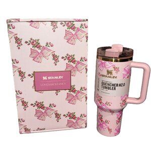 Stanley X Love Shack Fancy Quencher 40oz Tumbler - Rosa Beaux Pink
